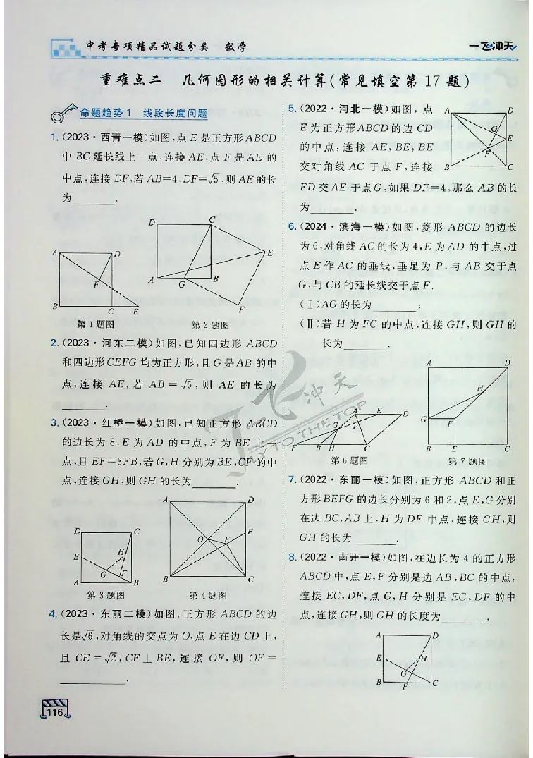 2025《一飞冲天-中考专项》数学_《一飞冲天-中考专项》2026版_一飞冲天-中考专项（2025版）