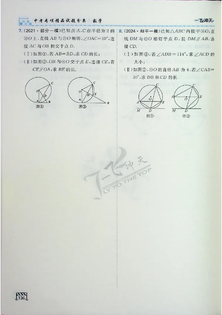 2025《一飞冲天-中考专项》数学_《一飞冲天-中考专项》2026版_一飞冲天-中考专项（2025版）