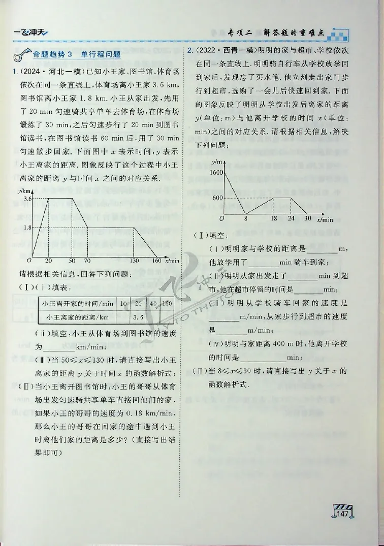 2025《一飞冲天-中考专项》数学_《一飞冲天-中考专项》2026版_一飞冲天-中考专项（2025版）