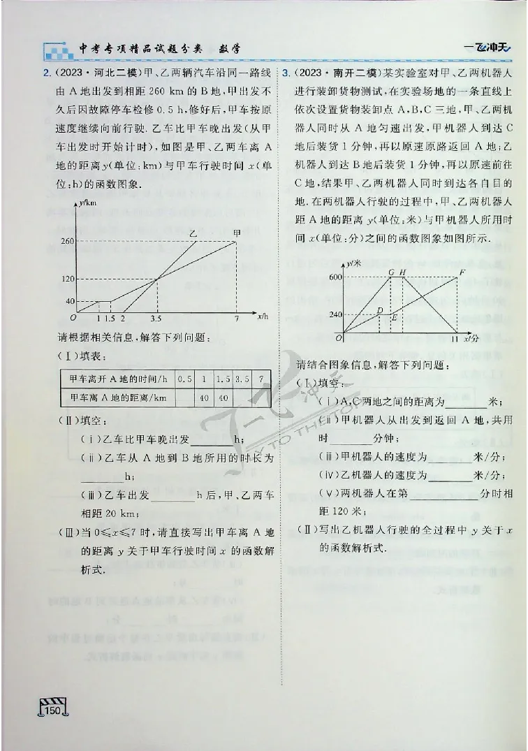 2025《一飞冲天-中考专项》数学_《一飞冲天-中考专项》2026版_一飞冲天-中考专项（2025版）
