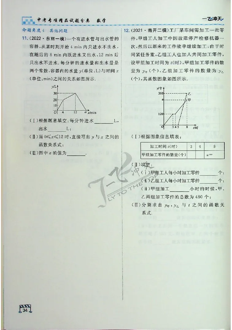 2025《一飞冲天-中考专项》数学_《一飞冲天-中考专项》2026版_一飞冲天-中考专项（2025版）