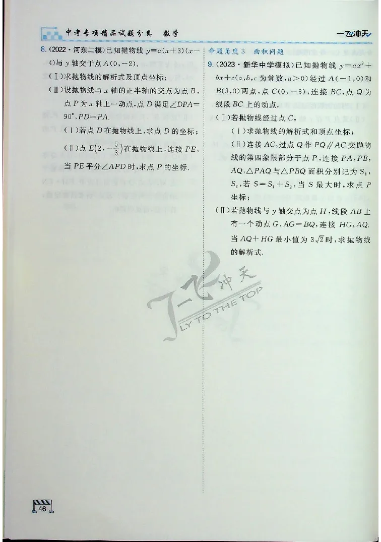 2025《一飞冲天-中考专项》数学_《一飞冲天-中考专项》2026版_一飞冲天-中考专项（2025版）