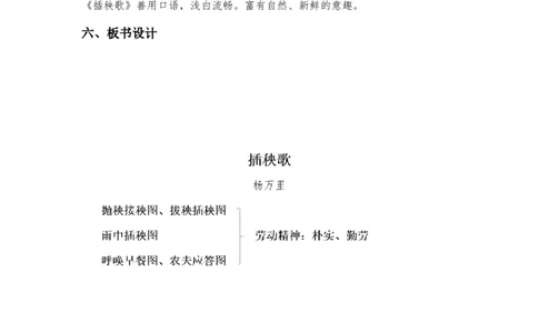 2.6.3插秧歌教学设计_4-教培资料-26年最新资料-同步更新_初中高中教资_03科三专项（进去保存报考的学科即可）_02科三专项（笔记真题思维导图教学设计版本二）_03语文教案