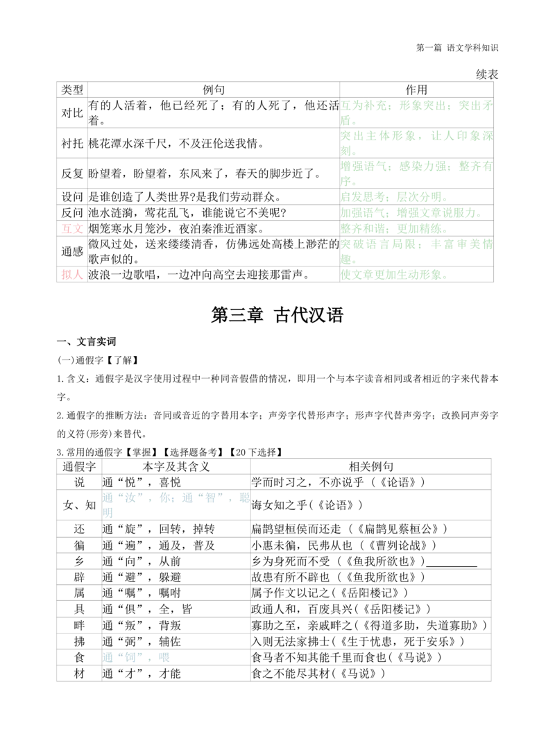 初中语文-学霸笔记44页_教资_初高中2026教资_26上资料（持续更新）_初中科三_初中科目三资料合集①_初中语文