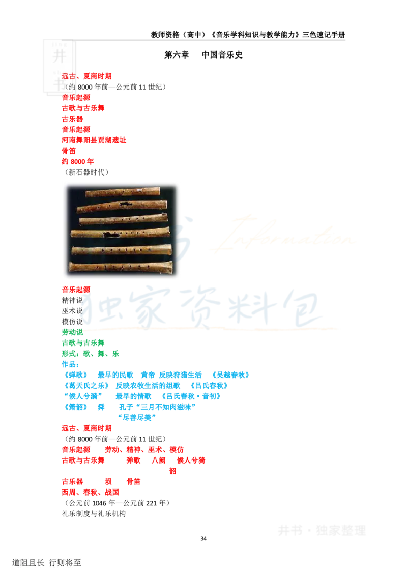 高中音乐王炸秘籍6_教资_初高中2026教资_25下教师资格证_科三高中各科资料汇总_井书&middot;独家资料包高中各科资料汇总_井书&middot;独家资料包（高中）音乐