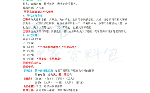 高中音乐王炸秘籍6_教资_初高中2026教资_25下教师资格证_科三高中各科资料汇总_井书&middot;独家资料包高中各科资料汇总_井书&middot;独家资料包（高中）音乐