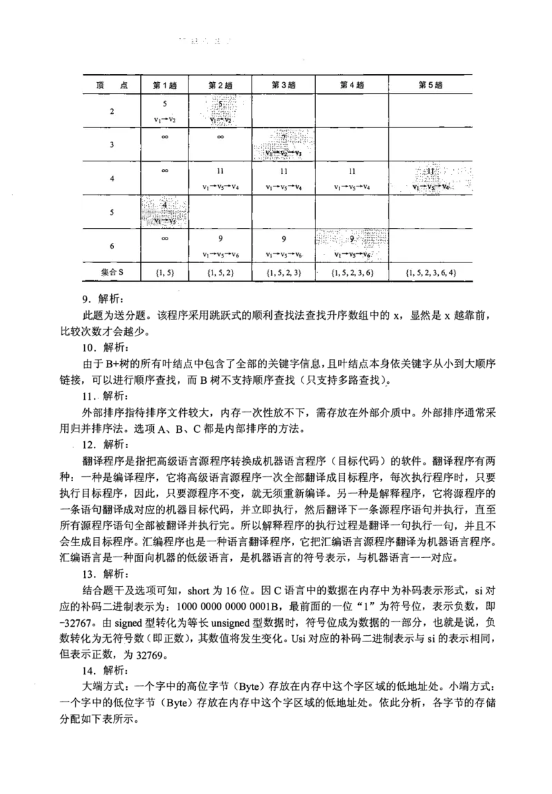 2016年计算机408统考真题解析_408计算机统考历年真题_2009-2025计算机408真题解析