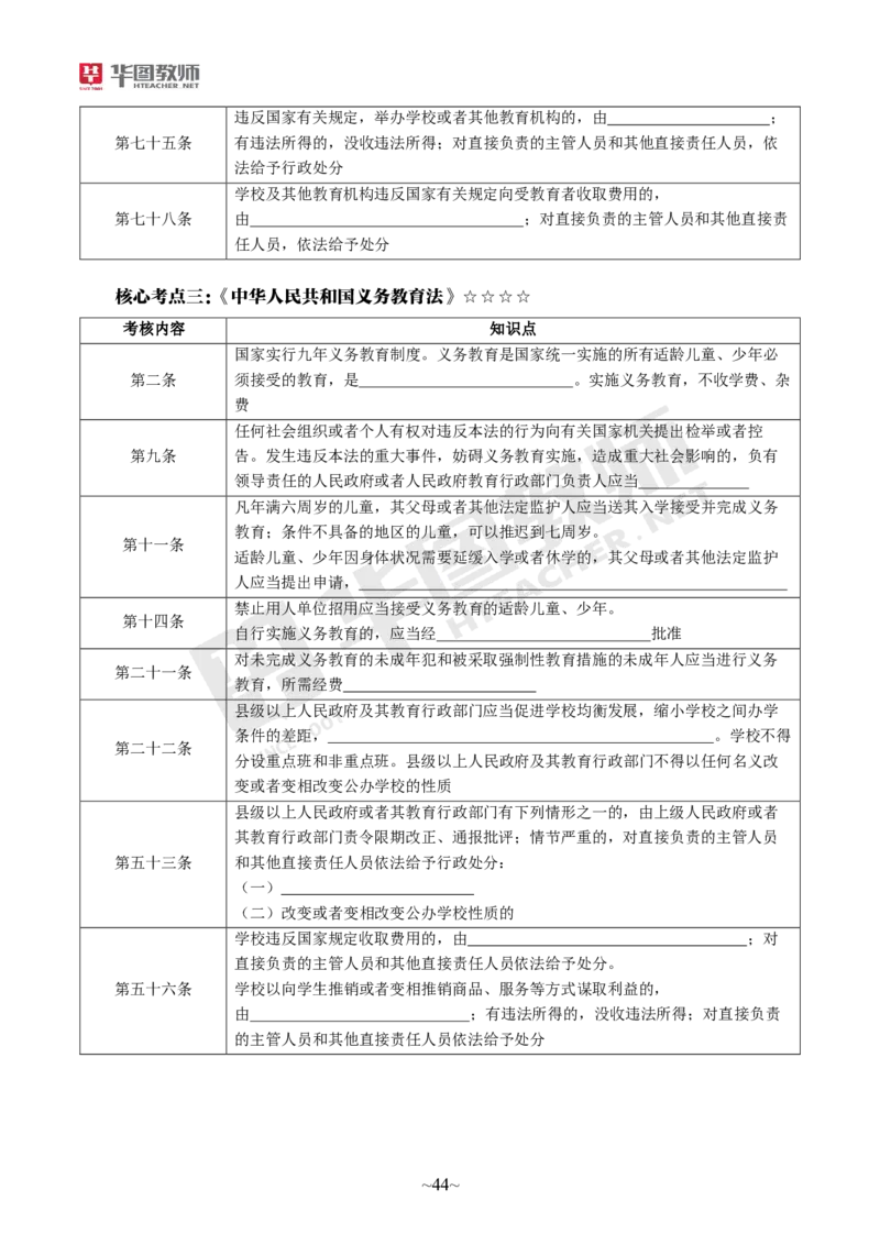 小学科一公众号神奇喇叭_教资_25下资料合集一_0725下最新默写笔记