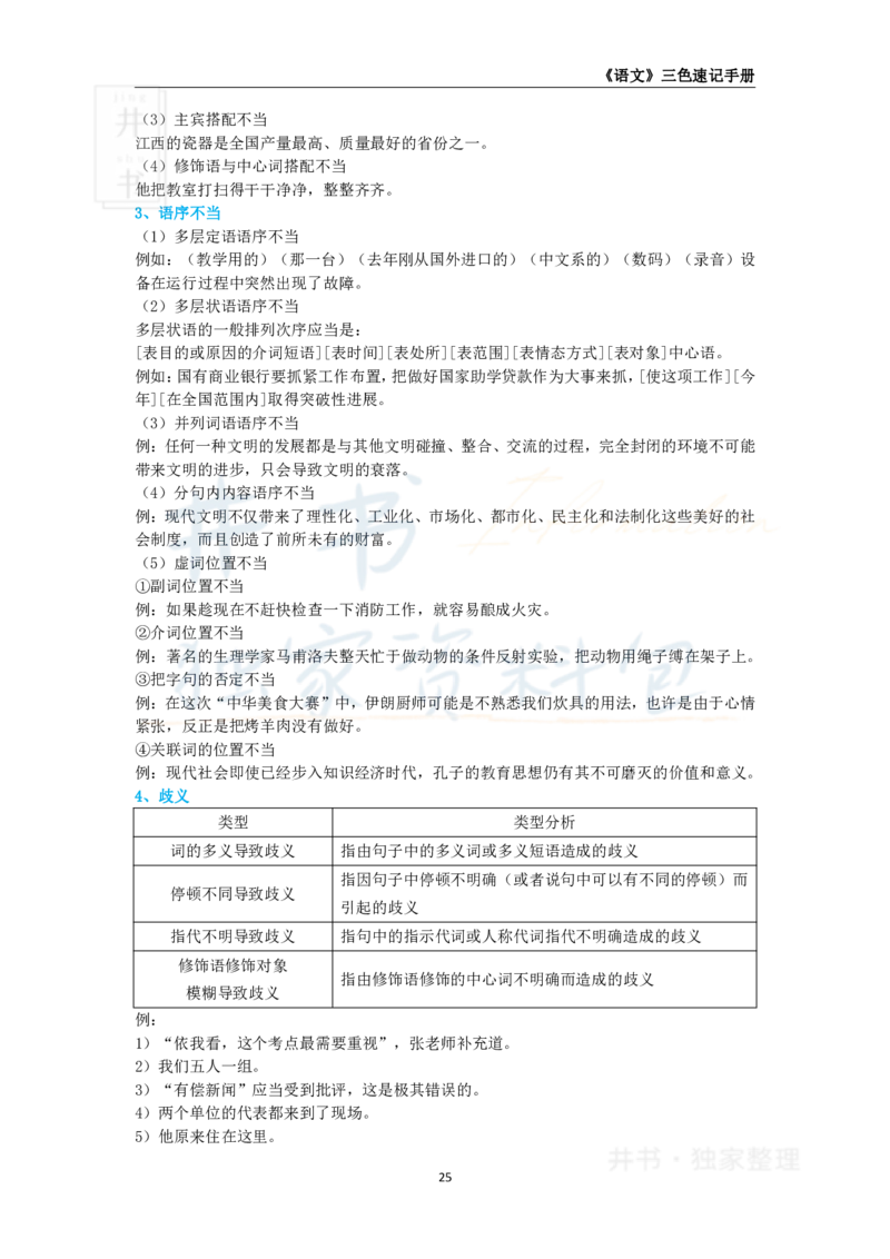 高中语文王炸秘籍3_教资_初高中2026教资_25下教师资格证_科三高中各科资料汇总_井书&middot;独家资料包高中各科资料汇总_井书&middot;独家资料包（高中）语文