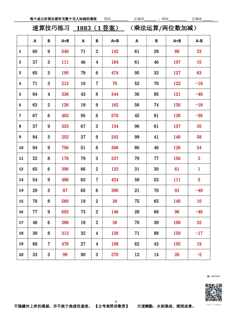 新速算1883-1892（答案版）_2026考公资料_（06）高照_高照资料分析速算_速算高照抖音速算直播课➕微（xq0615w）进交流群实时更新_速算每日打卡题