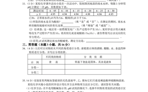 2009年甘肃省兰州市中考化学试卷(含答案)_中考真题_5.化学中考真题2015-2024年_地区卷_甘肃省_甘肃兰州化学08-21