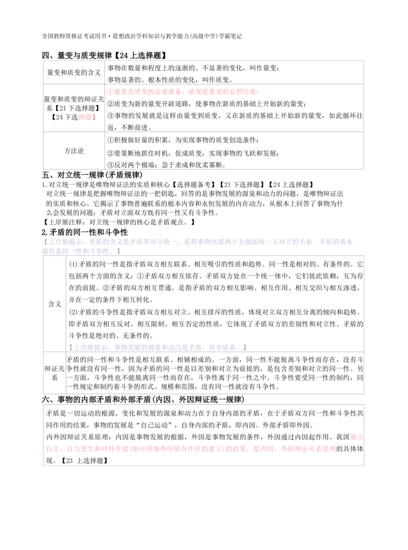 高中政治-学霸笔记87页(1)_教资_初高中2026教资_26上资料（持续更新）_高中科三_高中科目三资料包合集②_高中政治