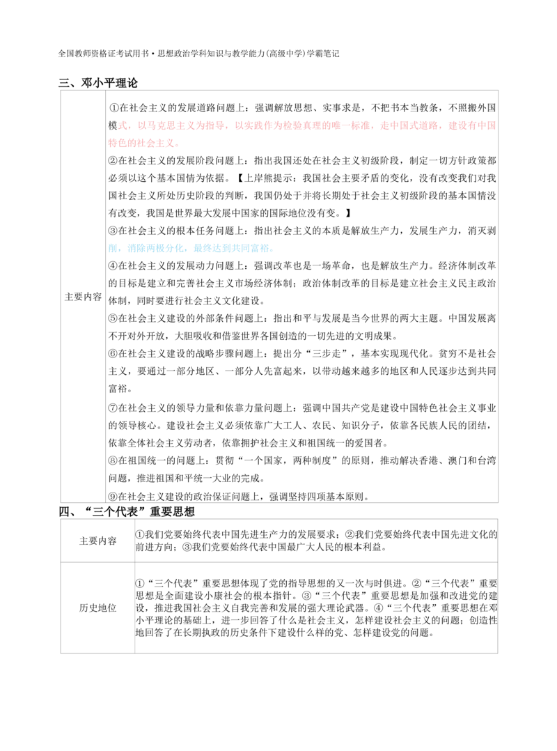 高中政治-学霸笔记87页(1)_教资_初高中2026教资_26上资料（持续更新）_高中科三_高中科目三资料包合集②_高中政治