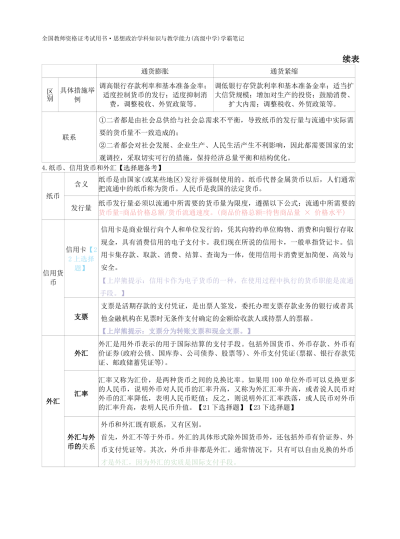 高中政治-学霸笔记87页(1)_教资_初高中2026教资_26上资料（持续更新）_高中科三_高中科目三资料包合集②_高中政治