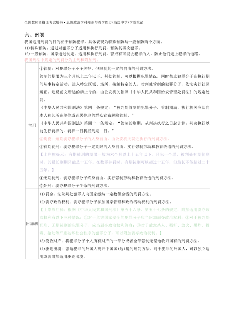 高中政治-学霸笔记87页(1)_教资_初高中2026教资_26上资料（持续更新）_高中科三_高中科目三资料包合集②_高中政治