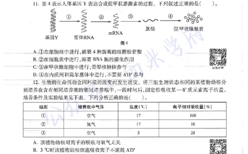 16下-19年上-初中生物真题-题本_4-教培资料-26年最新资料-同步更新_初中高中教资_03科三专项（进去保存报考的学科即可）_01科目三FB网课、三色速记手册、知识点导图等推荐