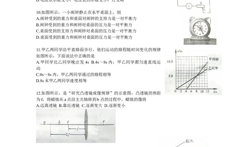 2009年山东潍坊市中考物理真word版含答案_中考真题_4.物理中考真题2015-2024年_地区卷_山东省_山东潍坊中考物理08-21