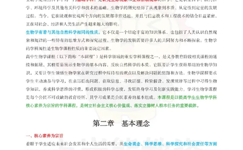 高中生物-课程标准_教资_初高中2026教资_26上资料（持续更新）_高中科三_高中科目三资料包合集②_高中生物