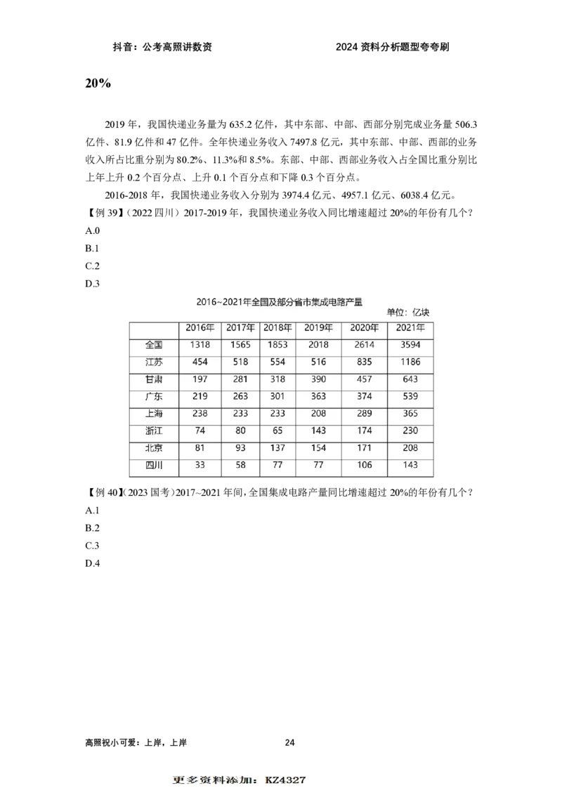 2024资料题型夸夸刷讲义（汇总版）_2026考公资料_超格合集_数资高照合集_刷题讲义合集高照数量资料刷题讲义_高照资料分析夸夸刷