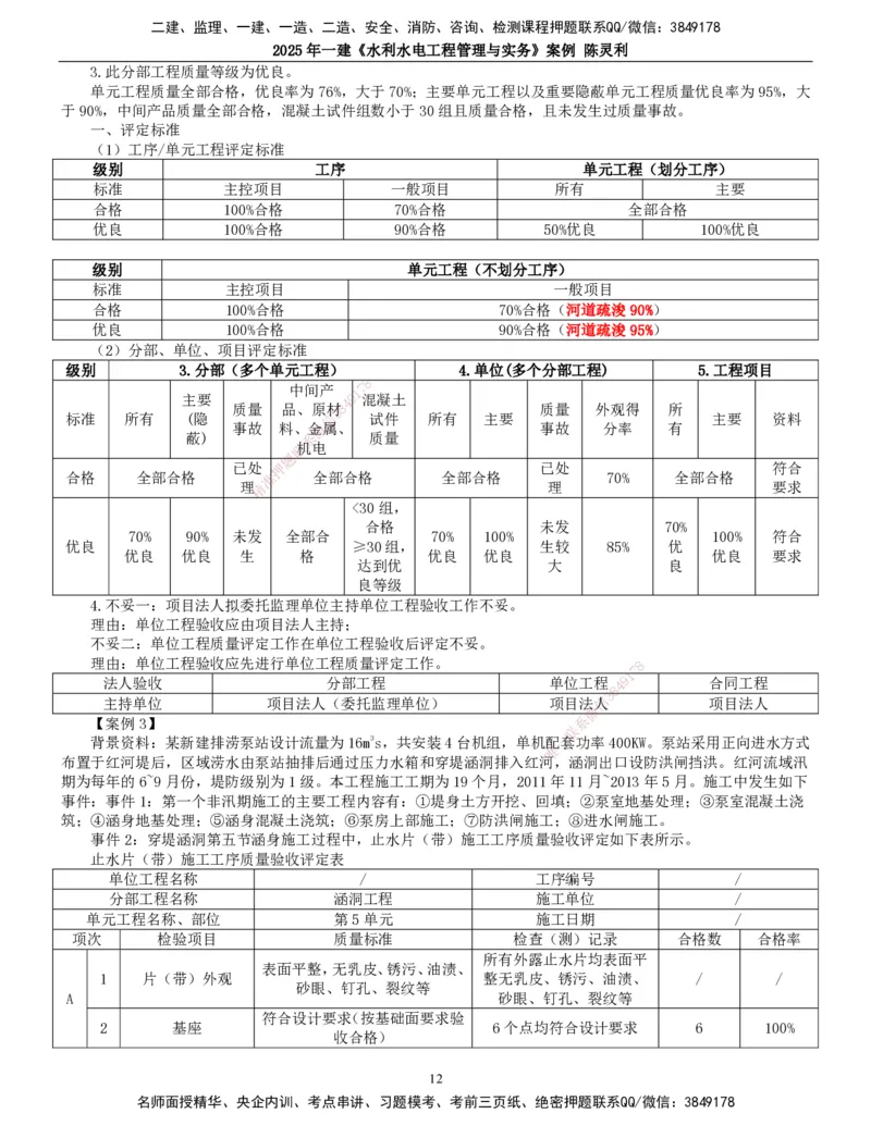 2025年一建水利-案例专项_2026年一级建造师_2026年一建水利_2025年一建水利SVIP_04-冲刺串讲✿考点强化✿小灶集训_18-水利《案例专项班》陈灵利TG_讲义