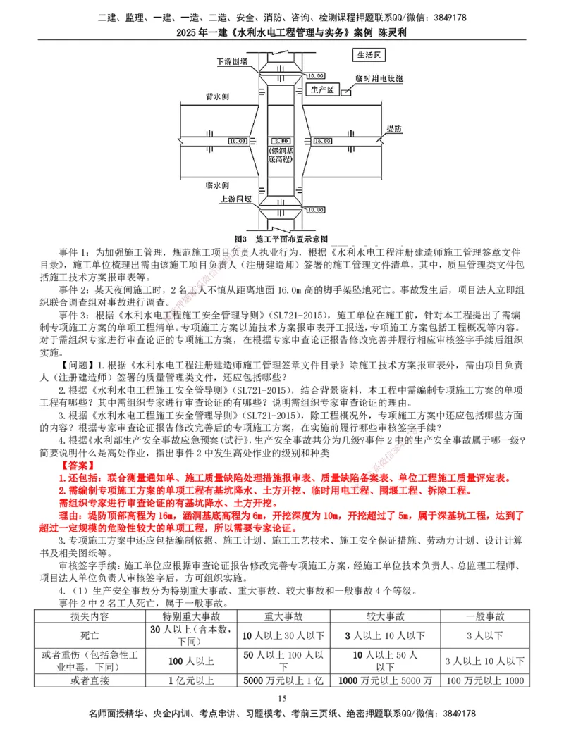 2025年一建水利-案例专项_2026年一级建造师_2026年一建水利_2025年一建水利SVIP_04-冲刺串讲✿考点强化✿小灶集训_18-水利《案例专项班》陈灵利TG_讲义