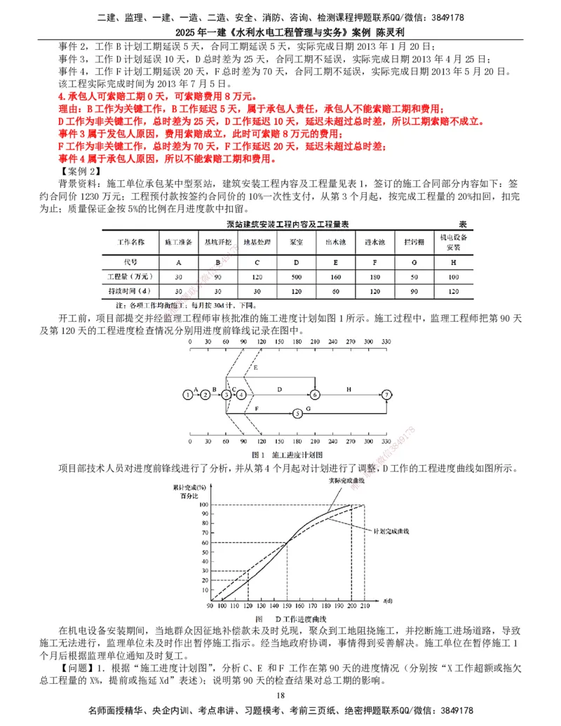2025年一建水利-案例专项_2026年一级建造师_2026年一建水利_2025年一建水利SVIP_04-冲刺串讲✿考点强化✿小灶集训_18-水利《案例专项班》陈灵利TG_讲义