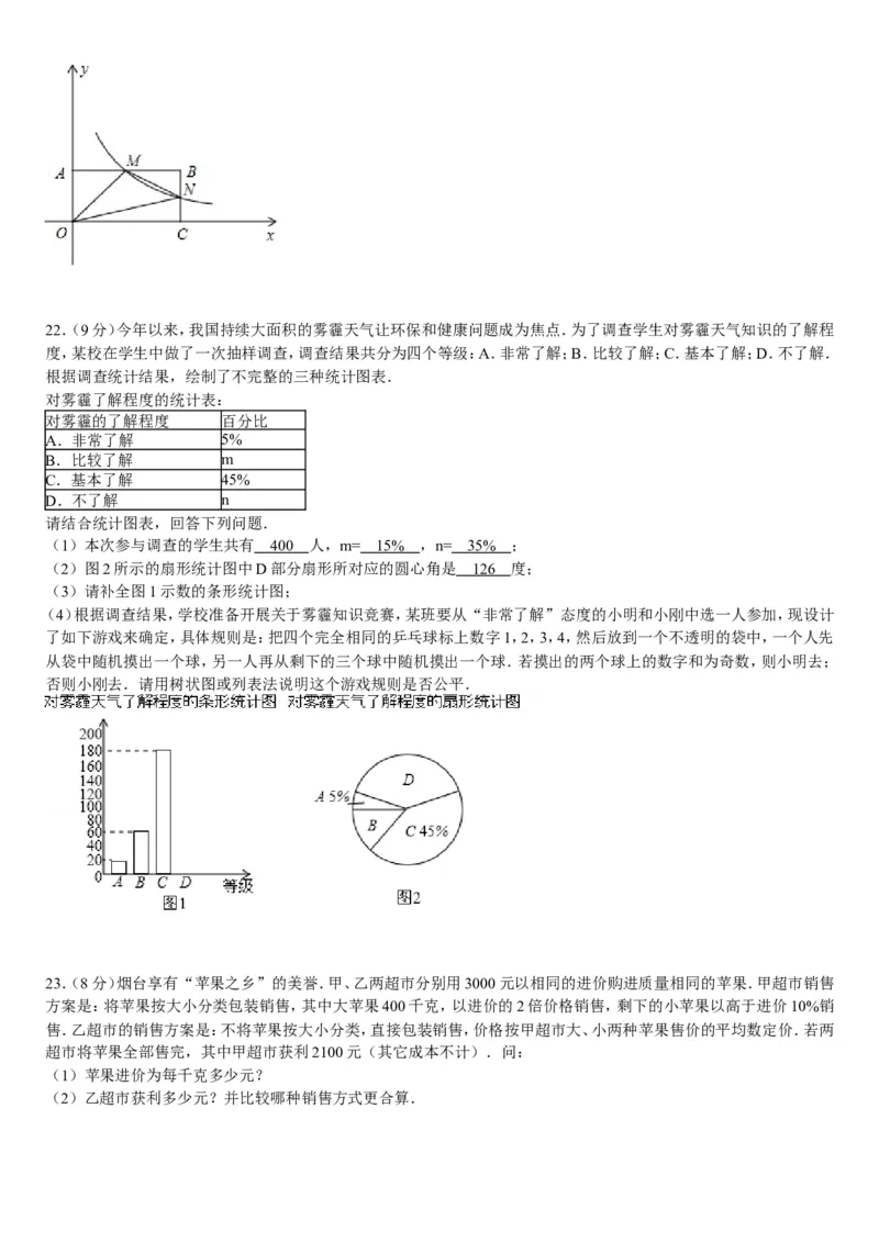 2013山东烟台中考数学(word-含答案)_中考真题_2.数学中考真题2015-2024年_地区卷_山东省_烟台中考数学08-22