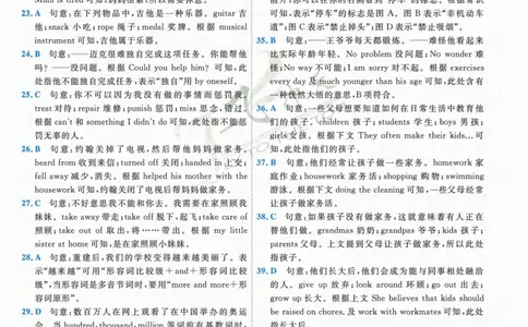 一飞冲天-中考模拟试题汇编-英语参考答案_《一飞冲天-中考专项》2026版_一飞冲天-中考模拟试题汇编（2024版）