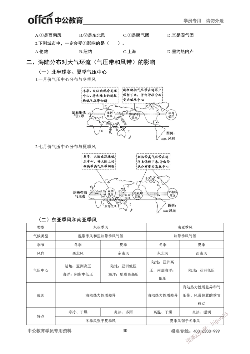 学科知识与教学能力-高中地理讲义183页_教资_33教资笔试历年真题汇总（科一+科二+科三）_科三真题_02高中科三各科电子资料包合集_地理（资料文档）_高中地理