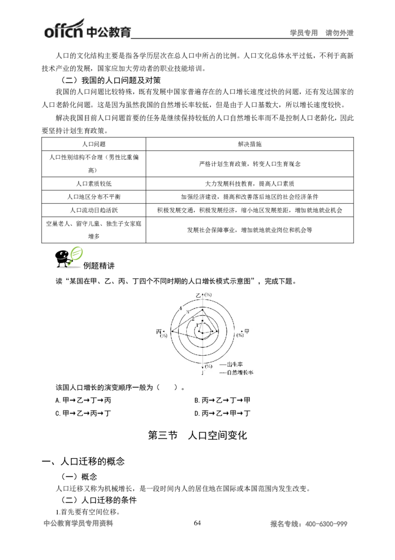 学科知识与教学能力-高中地理讲义183页_教资_33教资笔试历年真题汇总（科一+科二+科三）_科三真题_02高中科三各科电子资料包合集_地理（资料文档）_高中地理