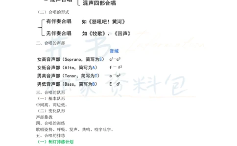 初中音乐王炸秘籍5_教资_初高中2026教资_25下教师资格证_科三初中各科资料汇总_初中音乐王炸秘籍