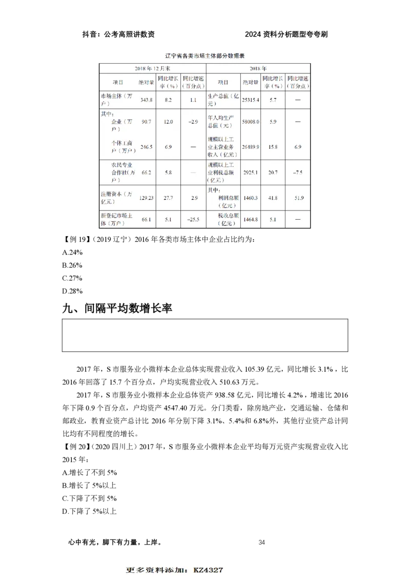 2024资料题型夸夸刷讲义（一）_2026考公资料_超格合集_数资高照合集_刷题讲义合集高照数量资料刷题讲义_高照资料分析夸夸刷