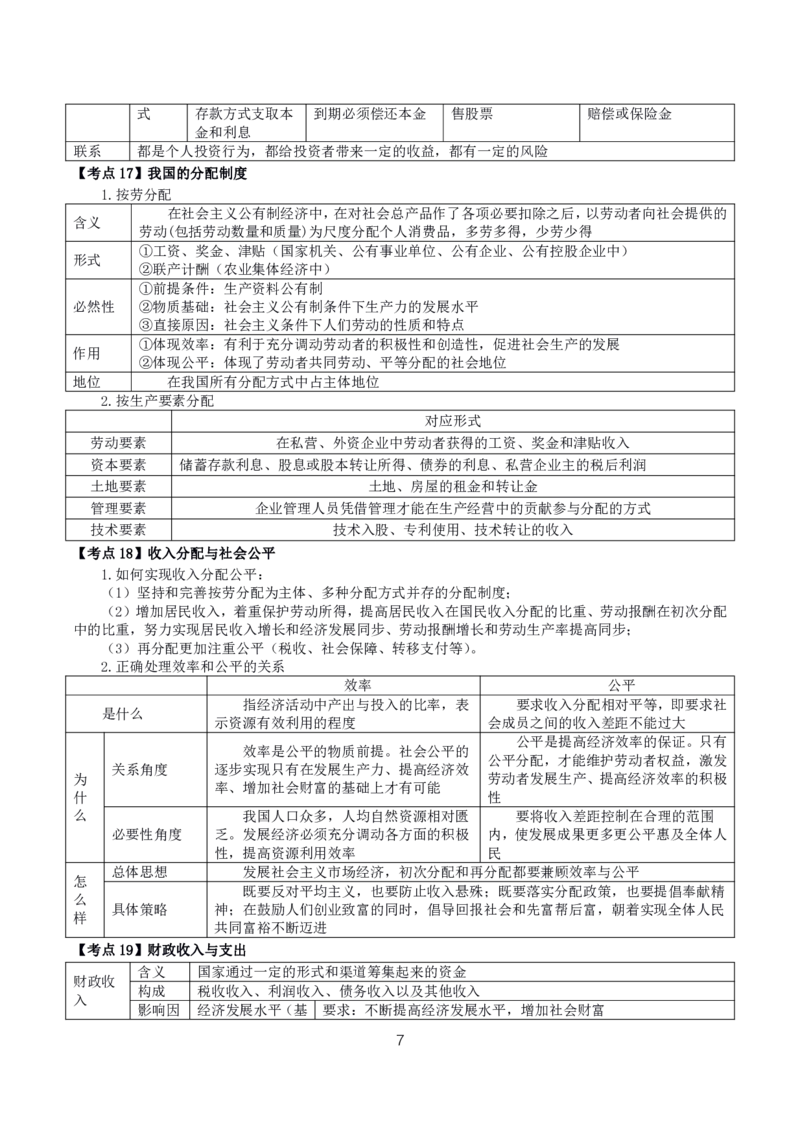 初高中政治高频考点_教资_2026上半年中学教资笔试（更新中）_03教资笔试高频考点清单（科一+科二+科三）_教资笔试科三高频考点