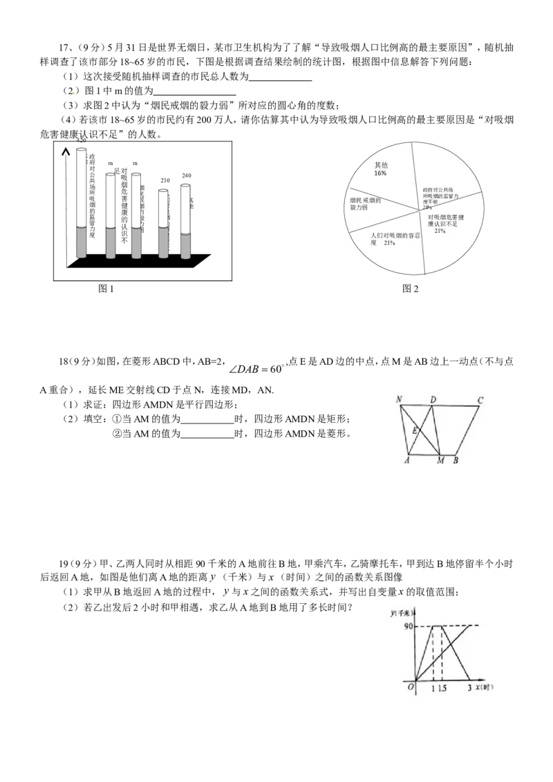2012年河南省中考数学试题及答案_中考真题_2.数学中考真题2015-2024年_地区卷_河南中考数学08-23（河南省统一试卷）