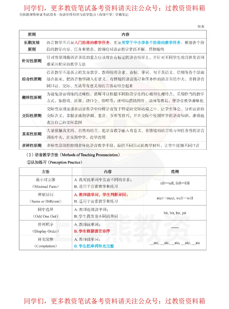 高中英语-教学论_教资_初高中2026教资_26上资料（持续更新）_高中科三_高中科目三资料包合集②_高中英语