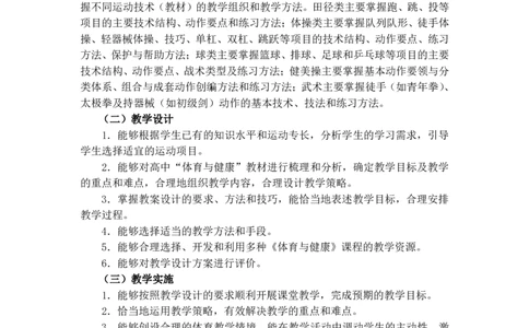 高中体育考试大纲_教资_25下资料合集二_25下最新科三知识点汇编+思维导图-高中_07.体育_01.考试大纲