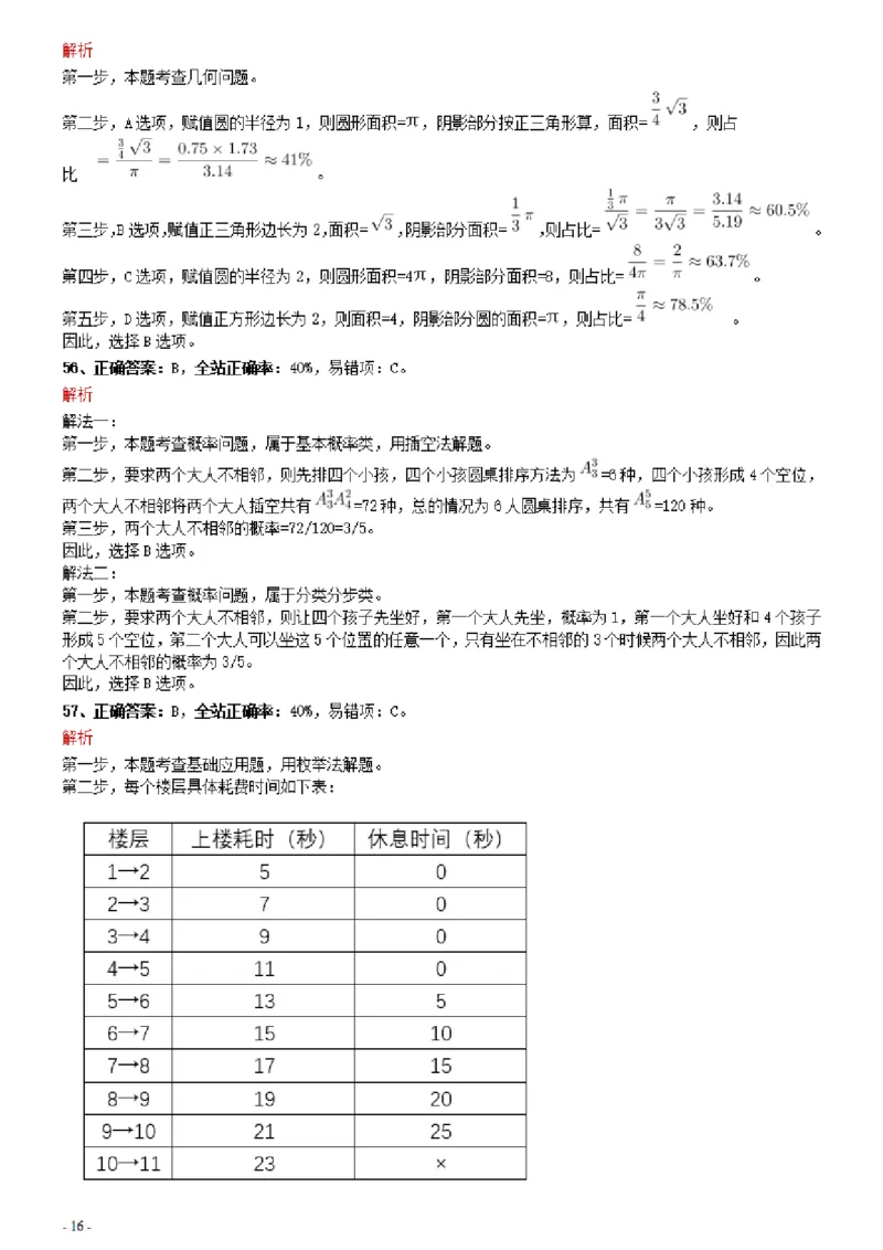 2021年0327河南公务员考试《行测》真题参考答案及解析_26河南省考备考资料包_01河南公务员考试真题07-25_河南公务员考试真题&mdash;&mdash;行测09-25pdf版_答案及解析
