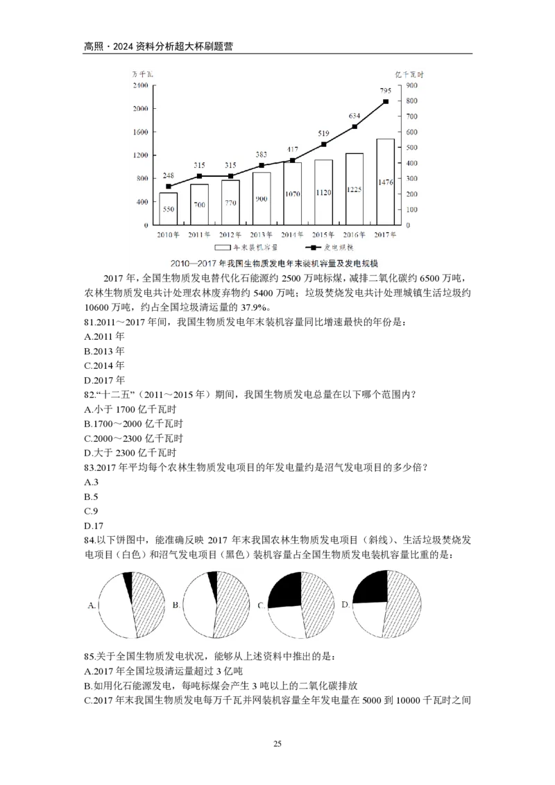2024超大杯资料刷题营100篇-题本版_2026考公资料_超格合集_数资高照合集_刷题讲义合集高照数量资料刷题讲义_高照资料分析刷题营100篇