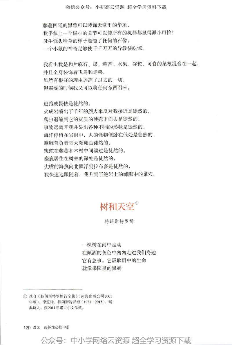 2019年新改版高中语文选择性必修中册_4-教培资料-26年最新资料-同步更新_科一科二电子资料合集中小幼（笔记真题知识点汇总等）文件多，按需保存_各机构笔记合集（中小幼）推荐