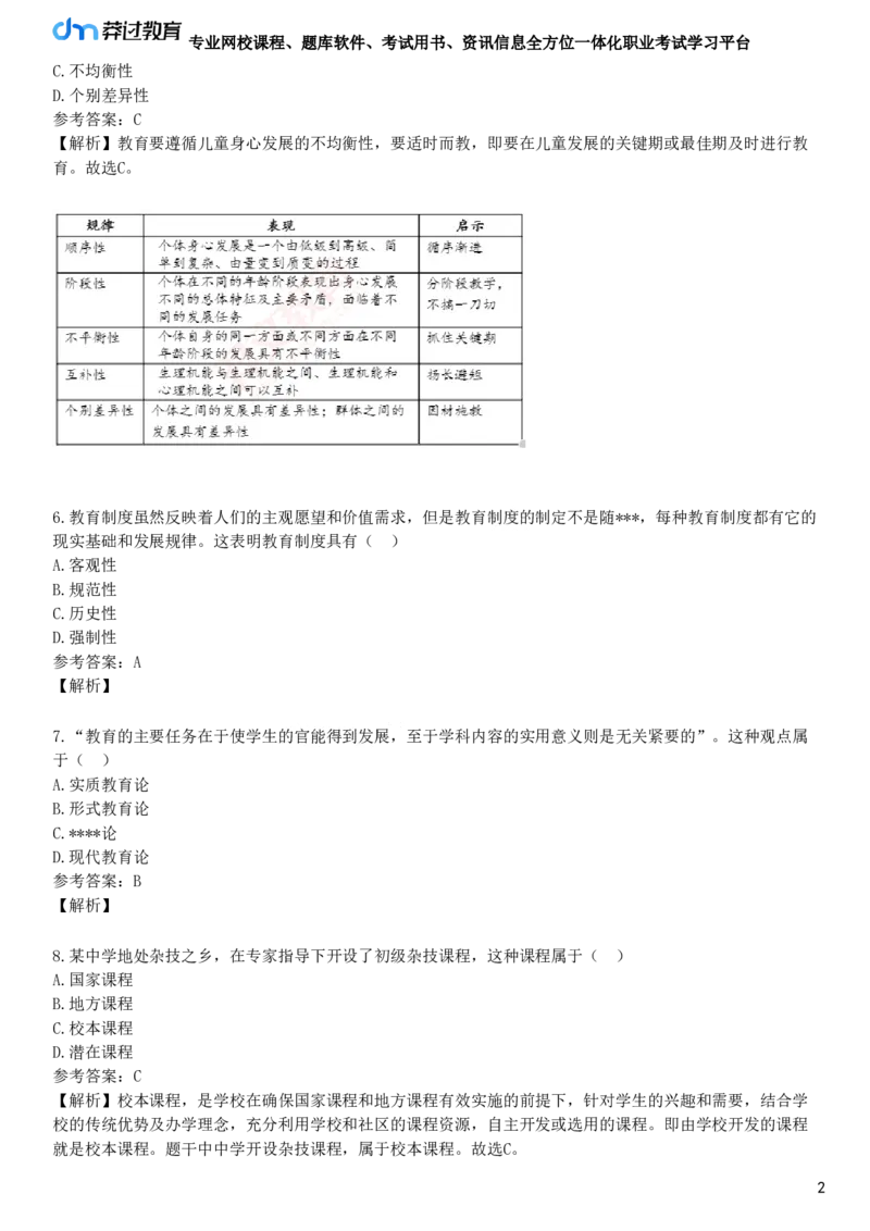 2022年下半年教师资格《中学教育知识与能力》试题（网友回忆版）_4-教培资料-26年最新资料-同步更新_初中高中教资_2025下中学教资笔试_05科一科二题库类_25中学教育知识与能力