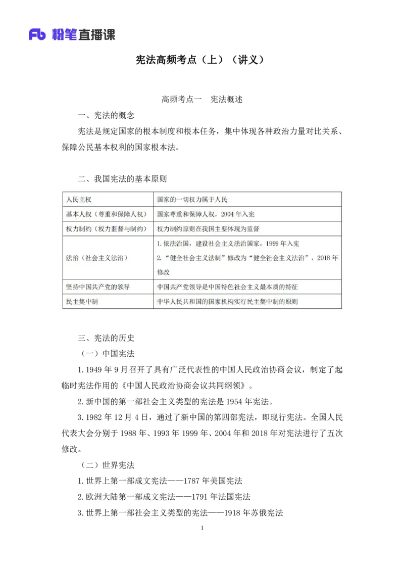 2023.10.23+宪法高频考点（上）骆希（讲义+笔记）（常识专项课）_2026考公资料_（10）粉笔_2025粉笔国考省考980（课＋笔记）_粉笔980（25多省）_02025年980系统班补充课程FB_讲义