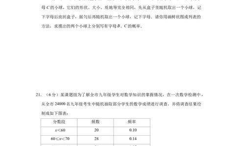 2010年宁夏中考数学试卷（学生版）_中考真题_2.数学中考真题2015-2024年_地区卷_宁夏中考数学08-20_学生版