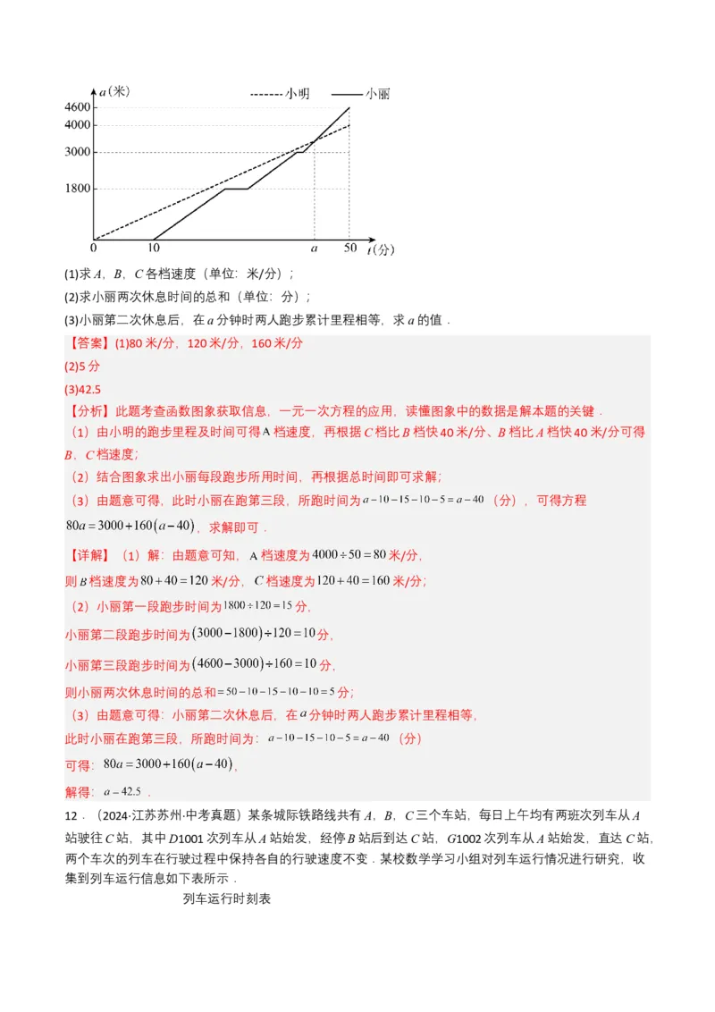 专题05一次方程（组）（解析版）_2数学总复习_2025中考复习资料_备战2025年中考数学真题题源解密（全国通用）