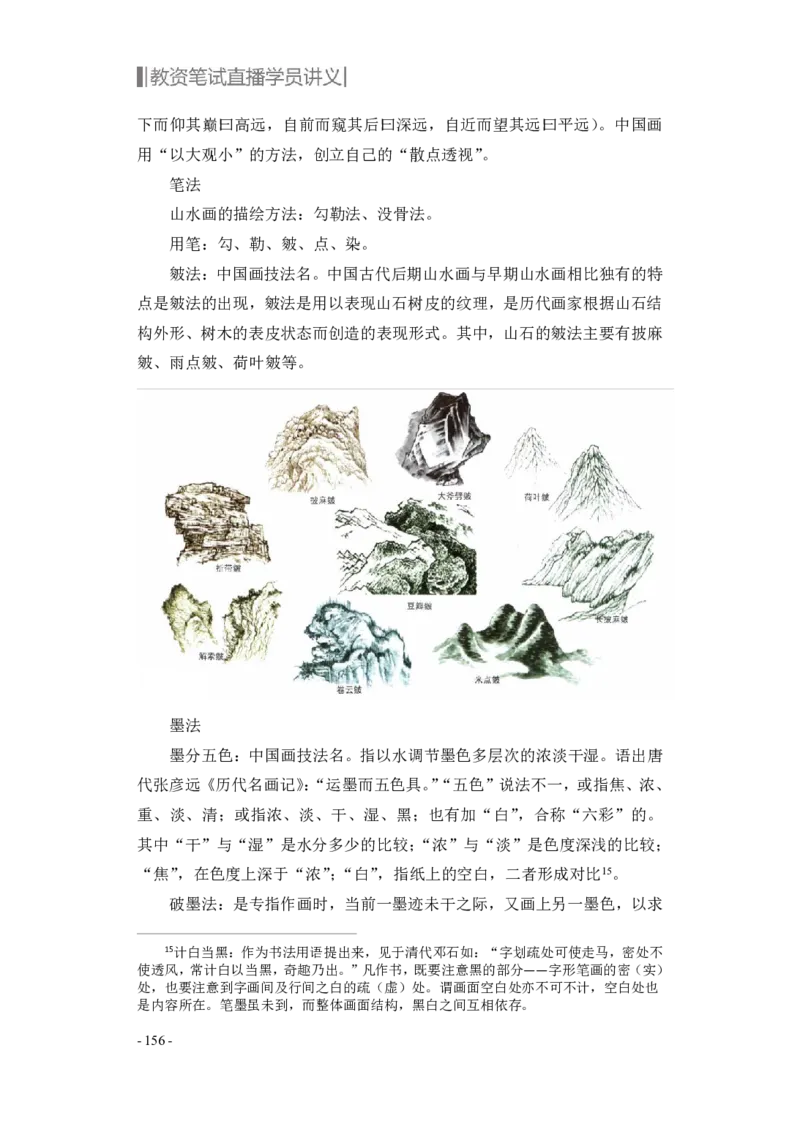 学科知识与教学能力-初中美术讲义321页_教资_33教资笔试历年真题汇总（科一+科二+科三）_科三真题_02初中科三各科电子资料包合集_美术（资料文档）_初中美术