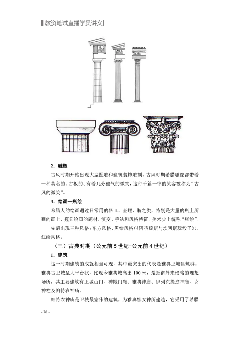 学科知识与教学能力-初中美术讲义321页_教资_33教资笔试历年真题汇总（科一+科二+科三）_科三真题_02初中科三各科电子资料包合集_美术（资料文档）_初中美术