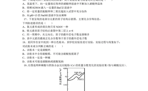 2011年潍坊市中考化学试卷及答案_中考真题_5.化学中考真题2015-2024年_地区卷_山东省_山东潍坊中考化学08-21