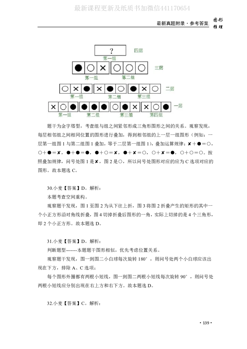 2020小麦图推类比1000题-答案_26吉林考备考资料包_11省考刷题包_09行测6000题