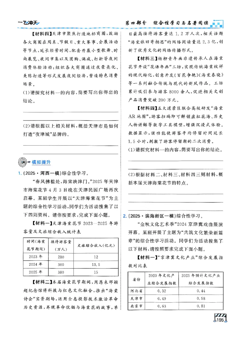 一飞冲天-中考专项精品试题分类-语文_《一飞冲天-中考专项》2026版_一飞冲天-中考专项（2026版）