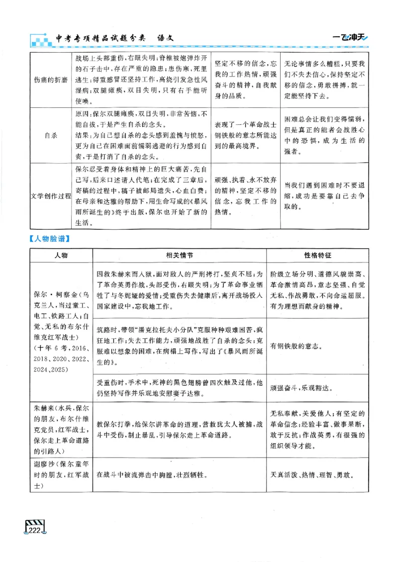 一飞冲天-中考专项精品试题分类-语文_《一飞冲天-中考专项》2026版_一飞冲天-中考专项（2026版）