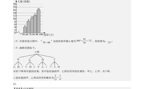 2024年中考押题预测卷（湖南卷）-数学（参考答案）_2数学总复习_赠送：2024中考模拟题数学_押题预测_2024年中考押题预测卷（湖南卷）-数学（含考试版、全解全析、参考答案、答题卡）
